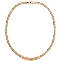 Folli Follie Kaulaketju - - 3N13T007RIS - Nahka - Beige - 45 cm