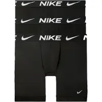 Nike Underwear Boxer Brief Long 3Pk - Black - XS