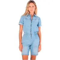 Hurley Oceancare Denim Lyhythihainen Haalari