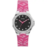 GUESS Kello - - Avril GW0598L1 - Kvarts - Ruostumaton teräs - 38 mm - Ruusukulta