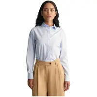 Gant Regular Fit Poplin Pitkähihainen Kauluspaita