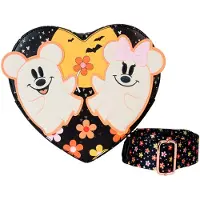 Loungefly Floral Ghost Mickey & Minnie Olkalaukku