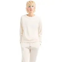 Armani Exchange for woman. 8NYMLGYJE5Z1130 Terry beige sweatshirt (XL), Casual, Cotton, Long sleeve