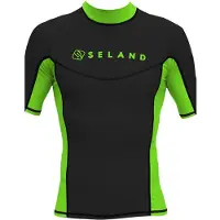 Seland Elastan Lyhythihainen Rash Guard