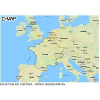 C-MAP Sisävesikartta Ranskalainen