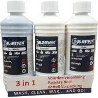 Talamex Huoltopakkaus Shampoo/puhdistusaine/vaha