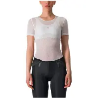 Castelli Pro Mesh lyhythihainen aluskerrasto Valkoinen naiset