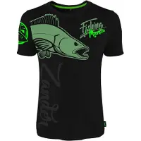 Hotspot titanium Fishing Mania Zander Lyhythihainen T-paita
