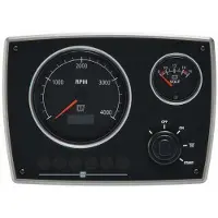 VETUS Alumiini Moottorin 5000rpm-paneeli 12v
