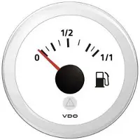 VDO Näkymälinja E-f 0-90 Ohmin Dlrb Yhden Asteikon Polttoainemittari 12-24v