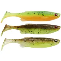 Savage Gear Fat Minnow T-tail Pehmeä Viehe 5g 50 Yksiköt