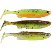 Savage Gear Fat Minnow T-tail Pehmeä Viehe 20g 28 Yksiköt