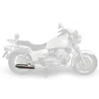 Gpr Exhaust Systems Vintacone Double California 1100 Special/stone/sport/ev/aluminium 97-02 Homologoitu Slip On äänenvaimennin
