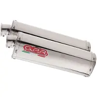 Gpr Exhaust Systems Trioval Dual Honda Cbf 1000 06-09 Homologoitu Slip On äänenvaimennin