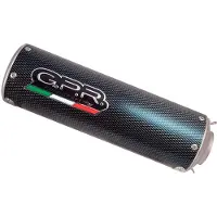Gpr Exhaust Systems M3 Poppy Voge Brivido 500 R 21-22 Ref:e5.vo.1.m3.pp Carbon&stainless Steel Homologoitu Slip On äänenvaimennin