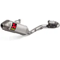 Akrapovic Evolution Titanium Rm-z 450 18 Ref:s-s4met11-bnta Ei-homologoitu Täydellinen Pakokaasujärjestelmä