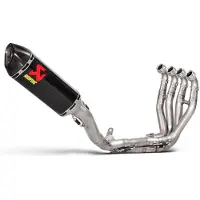 Akrapovic Racing Steel&carbon Zx-10r 16-18 Ref:s-k10r9-zc Ei-homologoitu Täydellinen Pakokaasujärjestelmä