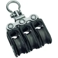 Barton Marine Kolminkertainen Kääntöpulley 275kg 5 Mm