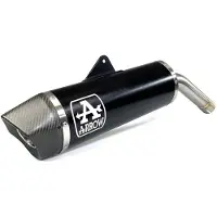 Arrow Maxi Race-tech Aluminium Dark With Carbon End Cap Bmw F 850 Gs ´18-20 Hyväksytty äänenvaimennin