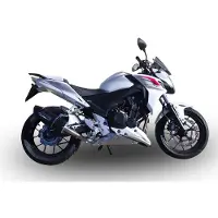 Gpr Exhaust Systems Furore Nero Honda Cb400 F 2013-2015 Oval Homologoitu Slip On äänenvaimennin