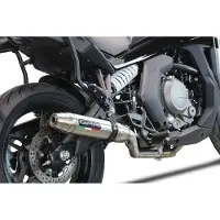 Gpr Exhaust Systems Deeptone Inox Cf Moto 650 Gt 2022-2024 E5 Round Ei-homologoitu Slip-on äänenvaimennin