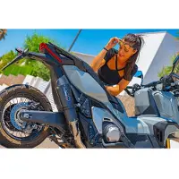Gpr Exhaust Systems Gp Evo4 Poppy Honda Forza 750 2021-2024 E5 Conical Homologoitu Slip On äänenvaimennin