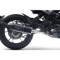 Gpr Exhaust Systems Furore Evo4 Nero Moto Morini Seiemmezzo Scr 650 2022-2024 Oval Homologoitu Täydellinen Linjajärjestelmä