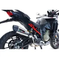 Gpr Exhaust Systems Gp Evo4 Titanium Ducati Multistrada V4/s 2022-2024 Conical Homologoitu Slip On äänenvaimennin