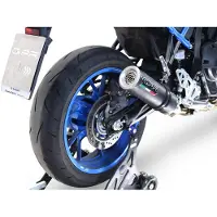 Gpr Exhaust Systems M3 Black Titanium Suzuki Gsx-8s 2022-2024 E5 Round Homologoitu Täydellinen Linjajärjestelmä