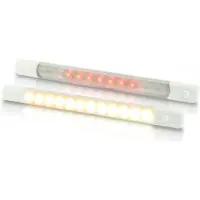 Hella Marine Ip67 Lämmin Valkoinen/punainen Led-valo 24v 3w