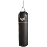 Everlast Super Leather Heavy 45kg Täytetty Nyrkkeilysäkki