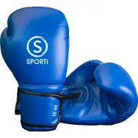 Sporti France 6oz Nahka Keinotekoiset Nyrkkeilyhanskat