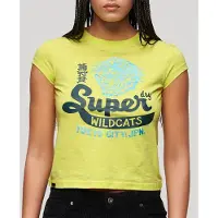 Superdry Varsity Burnout Cap Lyhythihainen T-paita