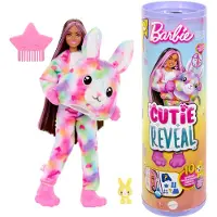 Barbie Cutie Reveal -nukke ja tarvikkeet, Color Dream -sarjan batiikkiv rj tty pupuasu ja 10 yll tyst , mukaan lukien v rinvaihto