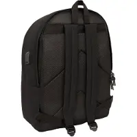 Safta Safta: F.C.Barcelona - Laptop Double Backpack (40cm) Black + USB (642485820)