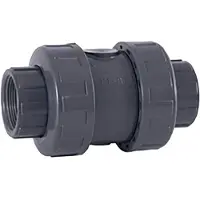 Cepex 09028 Pvc-u Ø3 Jousikuormitteinen Takaiskuventtiili Epdm-o-renkailla Bsp-naaraskierre
