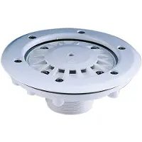 AstralPool Uima-altaan Pohjaviemäri 00340 2´´ Liimattu Kierre Ø Elementtiallas 50mm