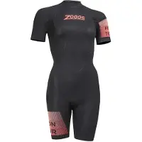 Zoggs Recon Tour Naisten Lyhythihainen Shorty-märkäpuku