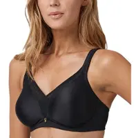 Abecita Angel Soft Bra Moulded Cups - Black - 80 E