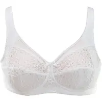 Damella of Sweden Bra Without Underwire Viola - White - 90 F