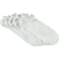 Topeco Sneaker Solid, Bamboo, 5 Pc/Pack - White - 43-46