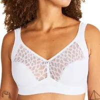 Swegmark Lovely Lilly Soft Bra - White - 95 E