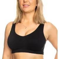 Decoy Bra Top W/Wide Straps - Black - L