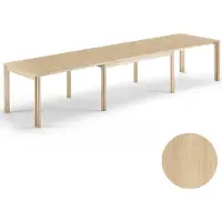 Skovby Sm23 Pöytä Tammi Lakka 150-306(358)X90X73Cm