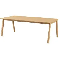 Skovby SM141 Ruokapöytä 100x209 cm Massiivitammi Luonnollinen Öljytty