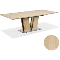Skovby , Sm37 Pöytä Lakattu tammi 176-276X100X74Cm