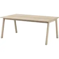 Skovby SM140 Ruokapöytä 100x174 cm Massiivitammi Valkoinen Öljytty