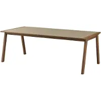 Skovby SM143 Ruokapöytä 100x209-305 cm Pähkinä Lakka/Nutmeg nanolaminaatti