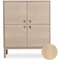 Skovby Sm302 Korkea Puinen Kaappi Tammiviilu
