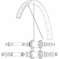 Mavic Edeemax 30 29´´ Speichen